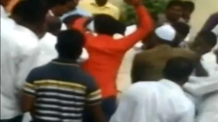 भाजप आणि राष्ट्रवादीच्या कार्यकर्त्यांमध्ये तुफान हाणामारी