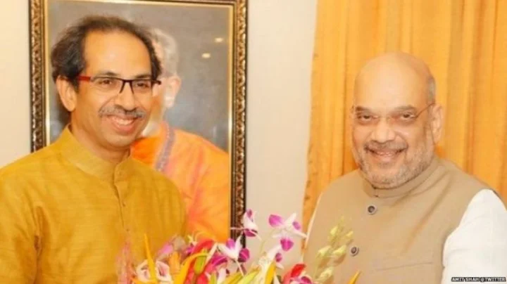 'That' meeting between Amit Shah and Uddhav Thackeray which changed the politics of Maharashtra Marathi News BBC Marathi News Webdunia Marathi