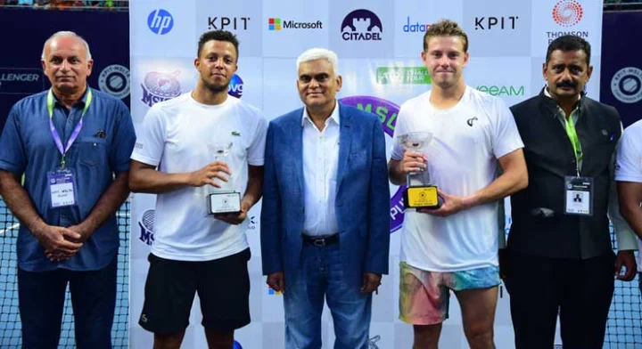 Ram Kumar Ramanathan and Supply Raja of India won the doubles title