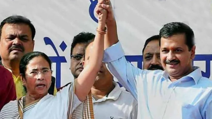 mamta-banerjee-tmc-supports-arvind-kejriwal-aap-in-delhi-assembly-elections