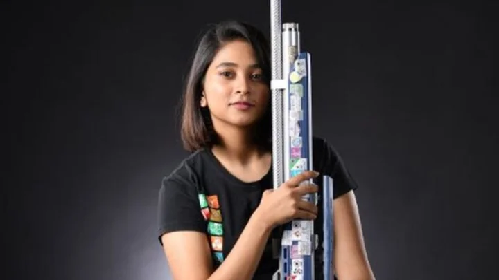 Mehuli in Nadia district of West Bengal International shooter