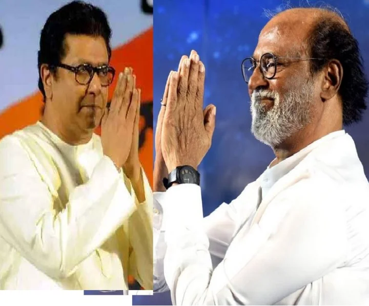 Raj Thackeray posted on Facebook congratulating Rajinikanth