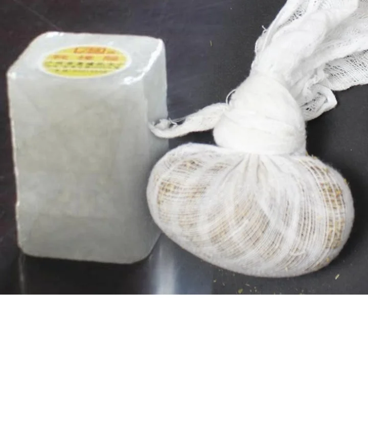 camphor and ajwain potli