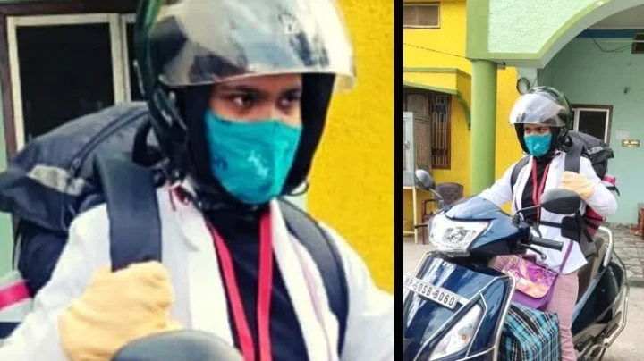 कोरोना रुग्णांच्या सेवेसाठी ती स्कुटीवर 180 किमी प्रवास करत मध्यप्रदेशातून महाराष्ट्र पोहचली