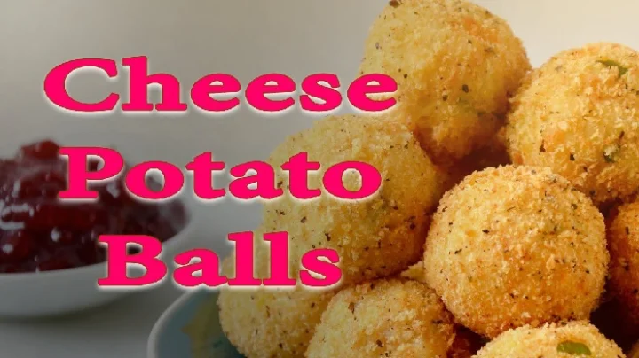 crispy cheese potato balls recipe
