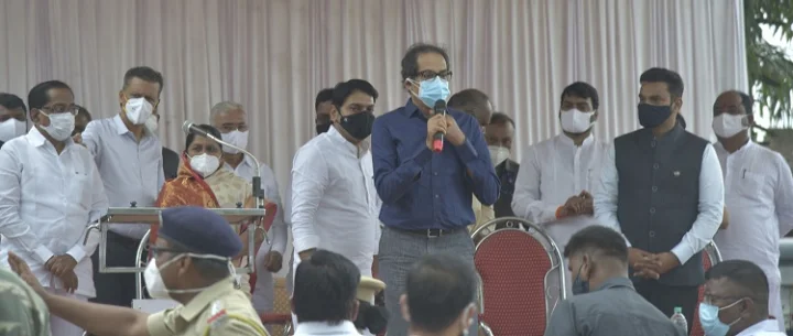 Chief Minister Uddhav Thackeray inspects flood situation in Sangli district Maharashtra News Regional Marathi News In Marathi Webdunia Marathi