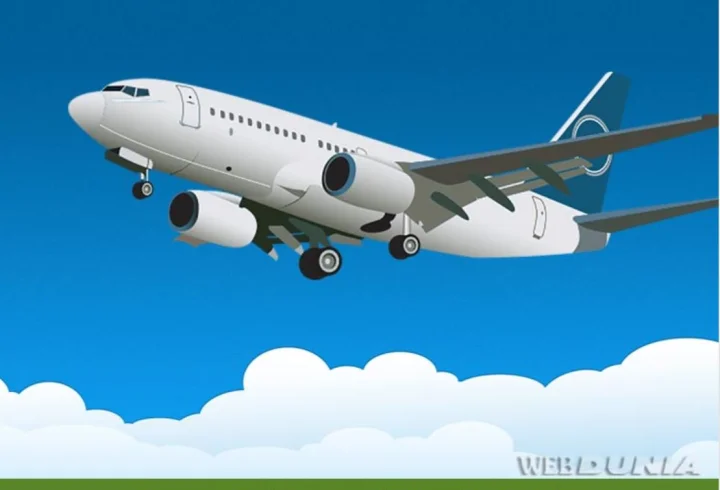 An Air Arabia flight from Sharjah