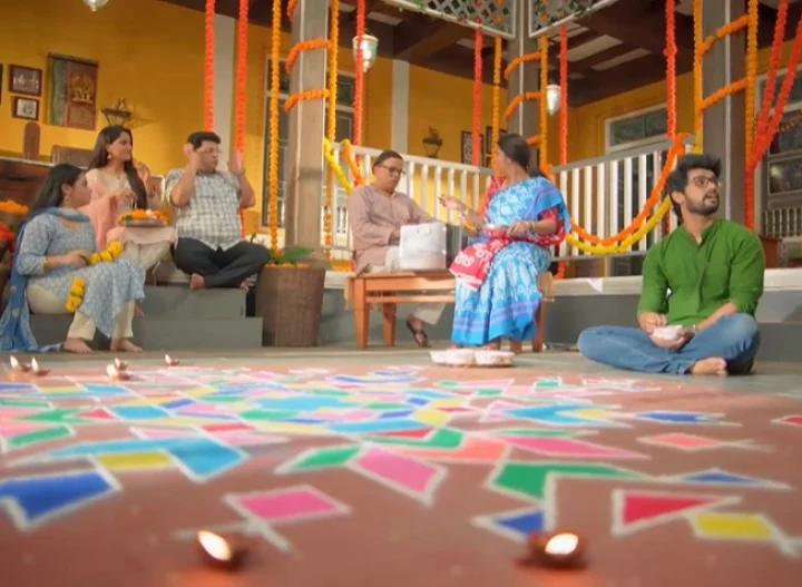thipakayanchi rangoli