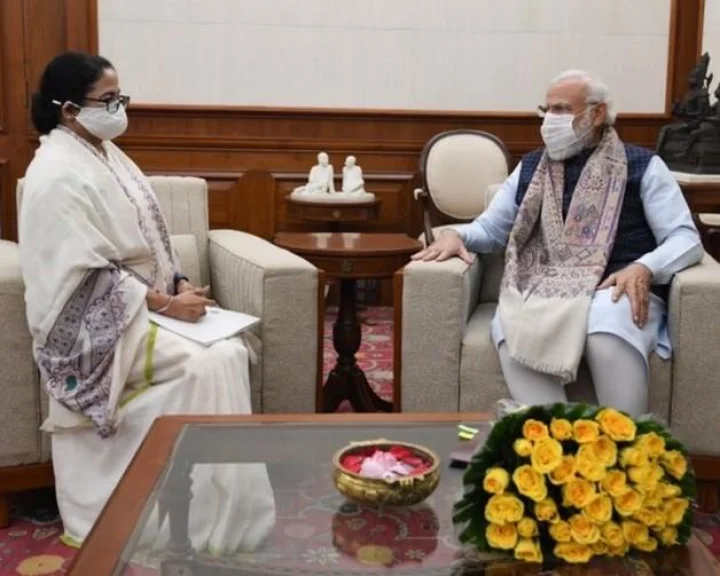 west-bengal-cm-mamata-banerjee-meets-pm-narendra-modi-today-in-delhi