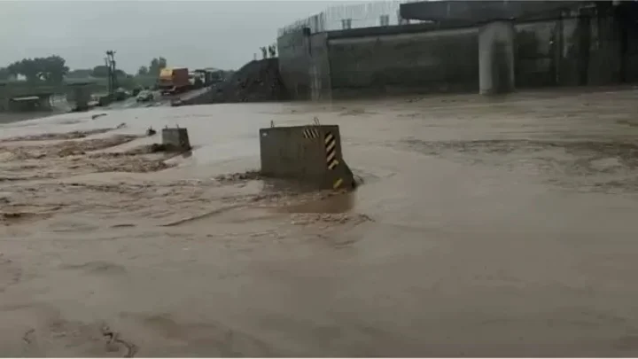 heavy rain