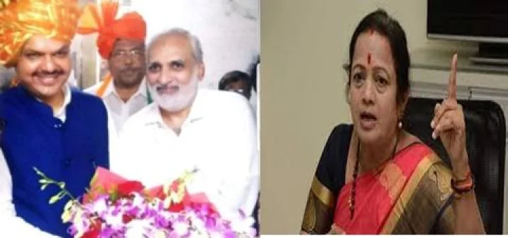 Pednekar has hit back at BJP's allegations by holding a press conference today Maharashtra Regional News In Webdunia Marathi