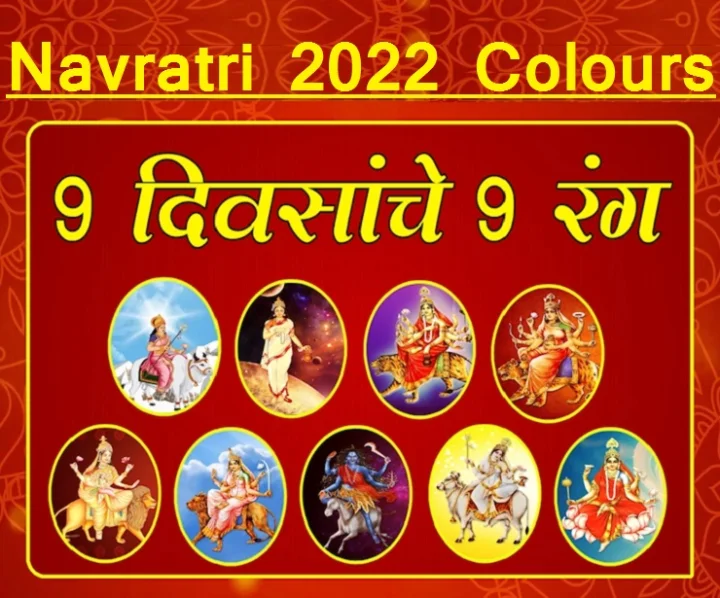 navratri 2022 colours