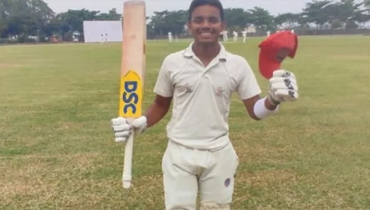 Tanmay Manjunath Record  16-year-old Indian cricketer Tanmay Manjunath  creates history  cricket news in marathi