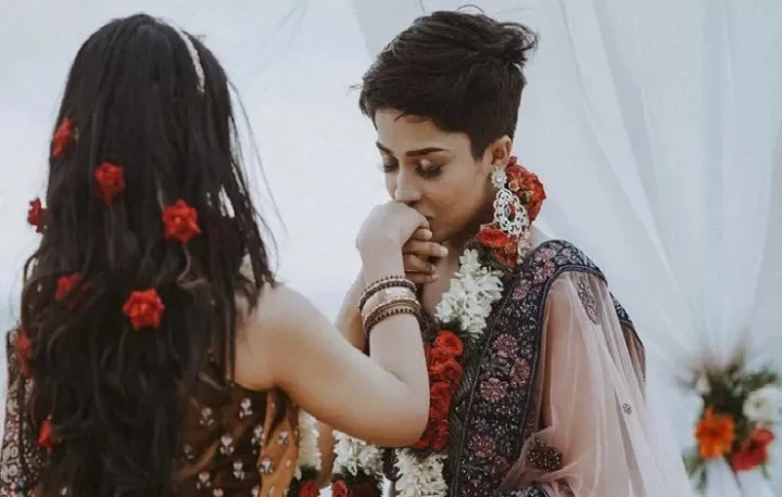 Kerala lesbian couple