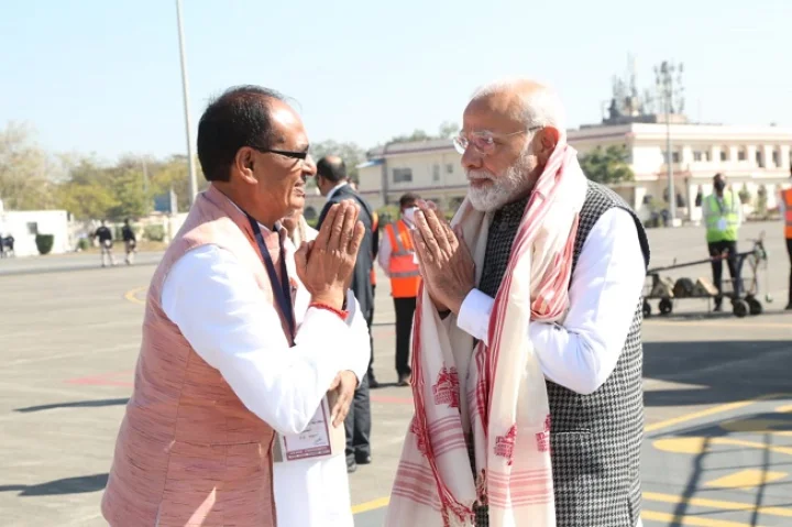 shivraj chouhan modi