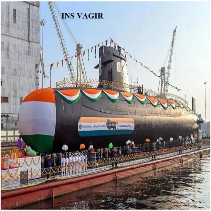 आयएनएस 'सायलेंट किलर वागीर भारतीय नौदलात दाखल