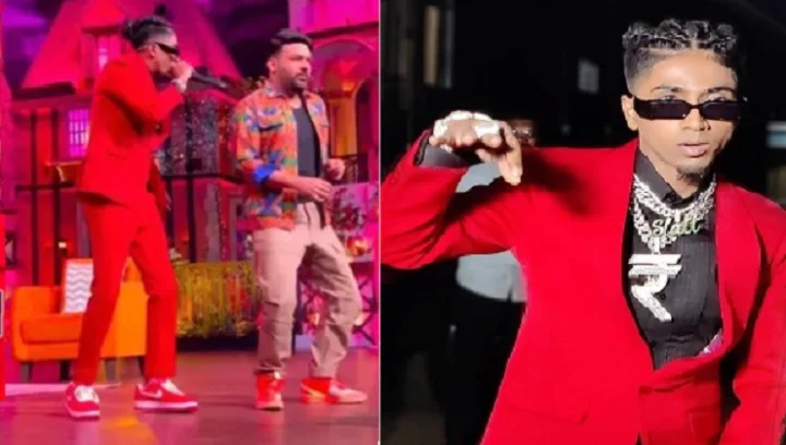 MC Stan in Kapil Sharma Show