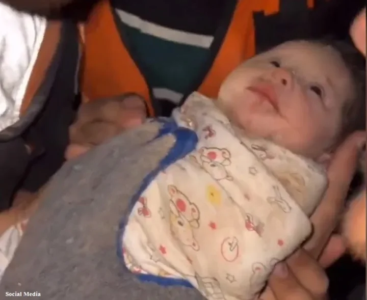 Israel-Hamas Child Viral Video