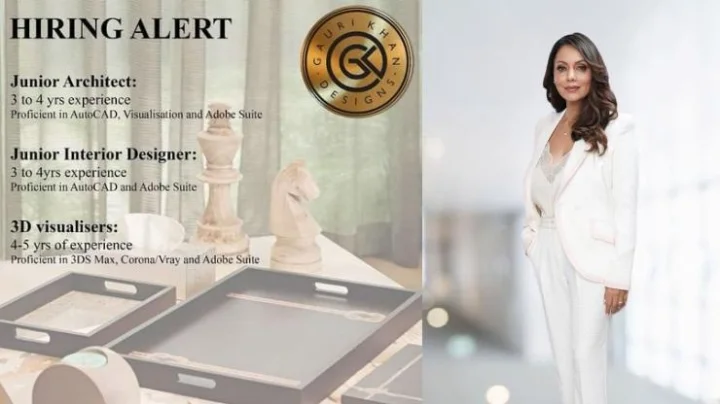 शाहरुखची पत्नी गौरी करत आहे भरती, पात्रता जाणून घ्या