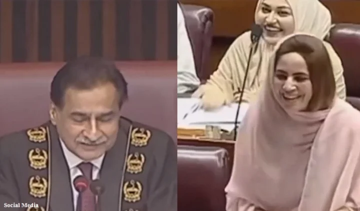 PAK Woman Leader Asks Speaker to Make Eye Contact in Parliament
