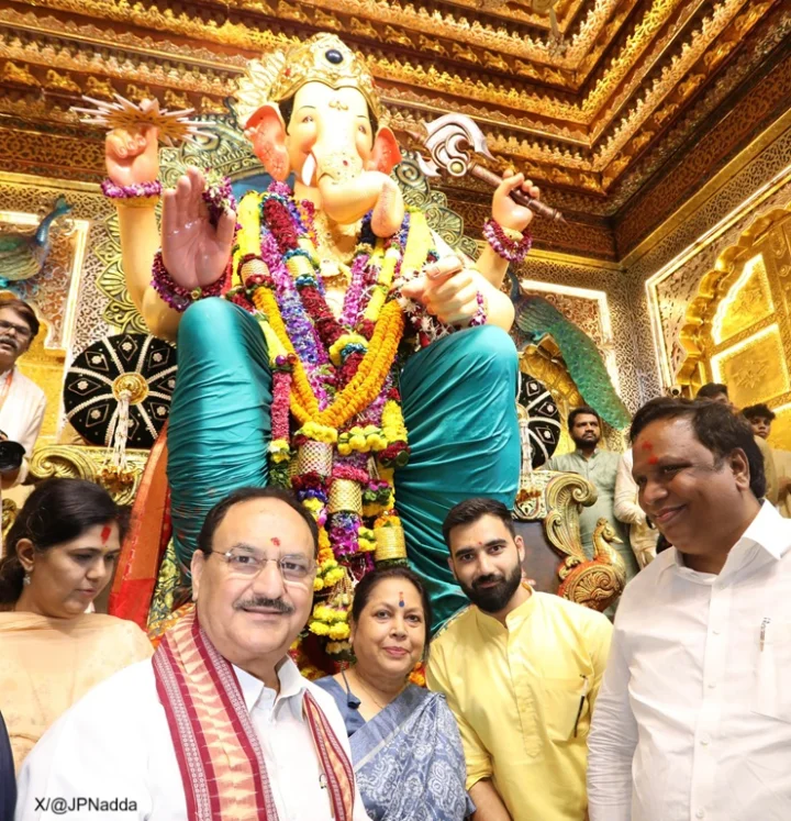 BJP president JP Nadda reaches Mumbai to brainstorm election strategy