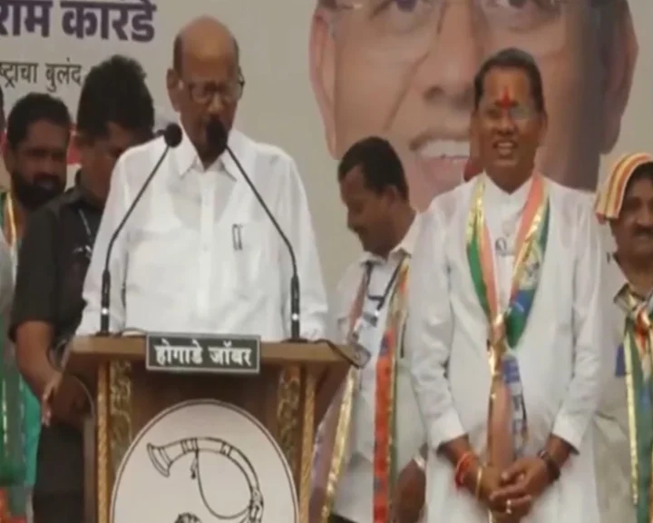 sharad pawar in kolhapur