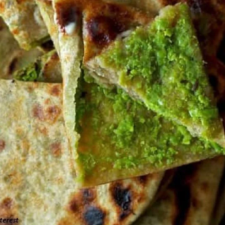 Matar Paratha