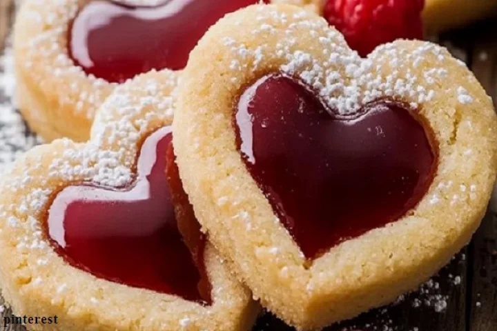 Jam Heart Cookies