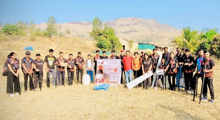 Rohida Fort campaign of Dhole Patil College of Engineering concluded