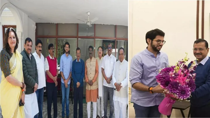 Aditya Thackeray meets Arvind Kejriwal