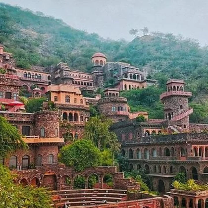 नीमराणा किल्ला पॅलेस अलवर राजस्थान
