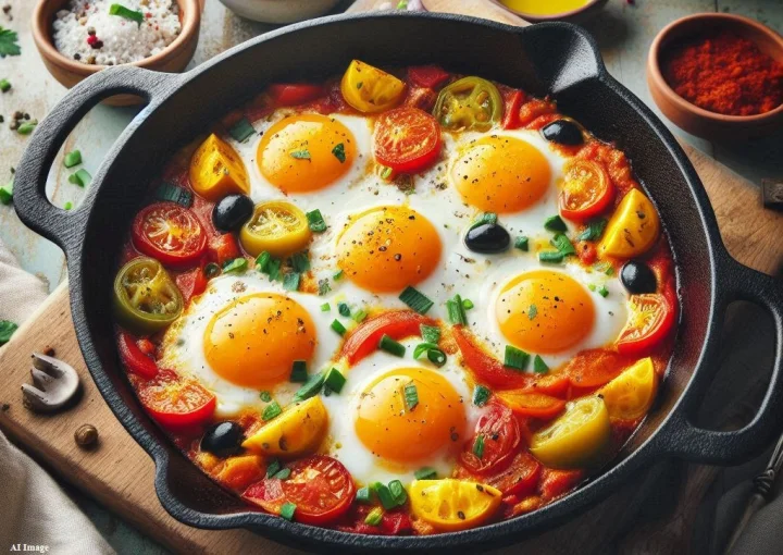 easter sunday 2025 special recipe egg shakshuka