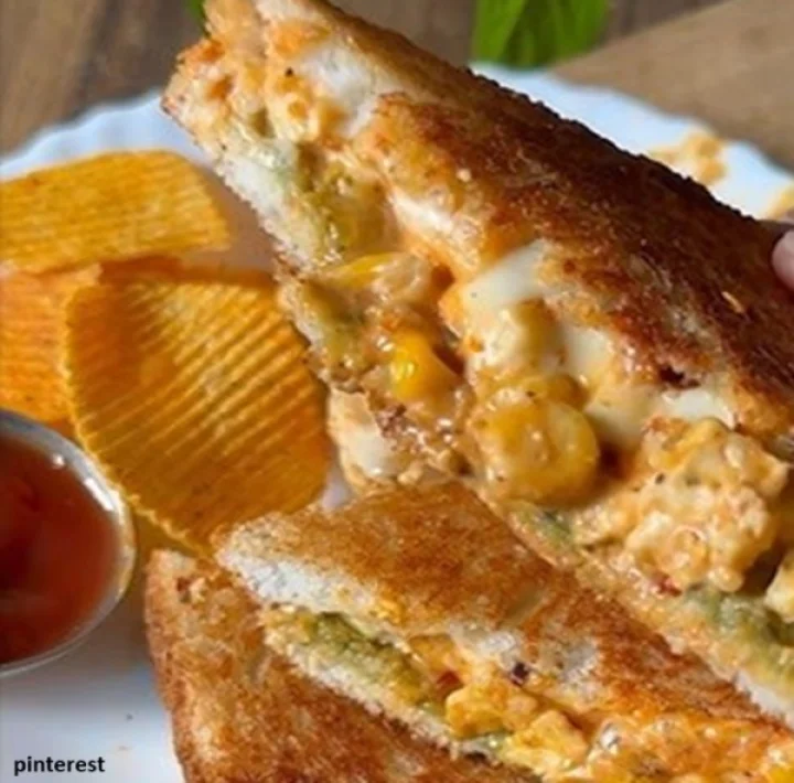 Paneer Corn Sandwich