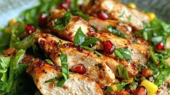 झटपट बनवा चविष्ट Chicken Quinoa Salad