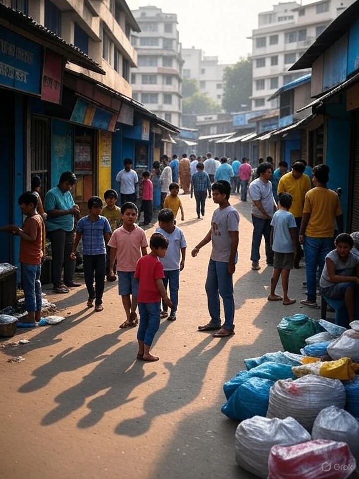 धारावीच्या अपात्र रहिवाशांचे मिठागरमध्ये पुनर्वसन
