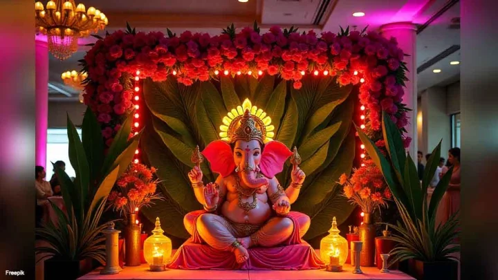 कमी खर्चात गणपती सजावट: 'टॉप 5' क्रिएटिव्ह आयडियाज
