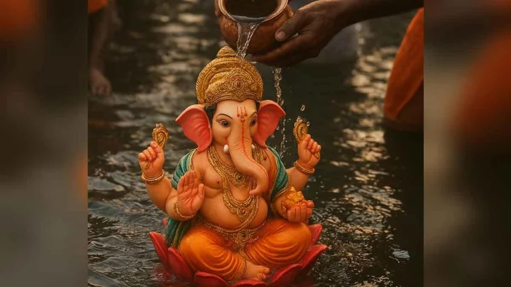 1.5, 3, 5, 7 दिवसाच्या 'गणपती विसर्जनाचा शुभ मुहूर्त