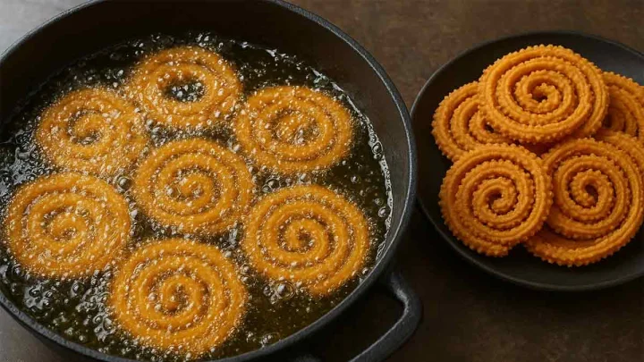 Chakli Bhajani Recipe in Marathi