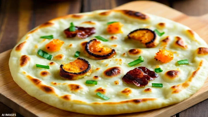 Mushroom Paratha