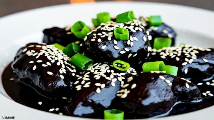 डिनर मध्ये बनवा स्वादिष्ट असे Black Sesame Chicken Recipe