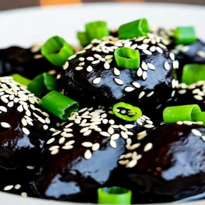 Black Sesame Chicken