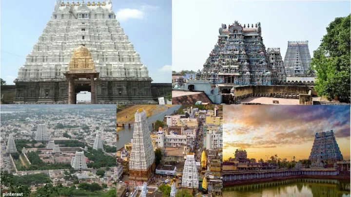 Panchabhuta five temples South India