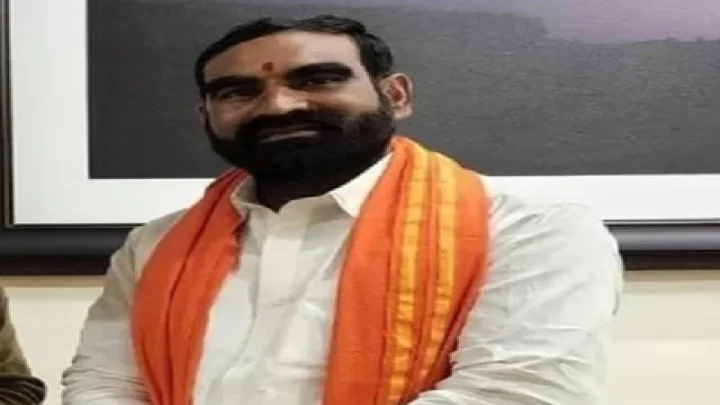 Raid on Santosh Bangar's house