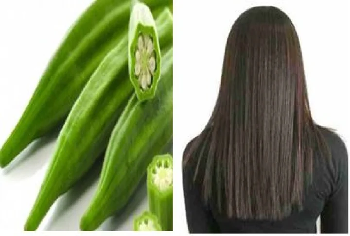 Okra helps in hair growth