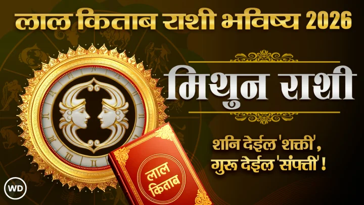 Mithun Lal Kitab Rashifal 2026 लाल किताब मिथुन राशीभविष्य २०२६