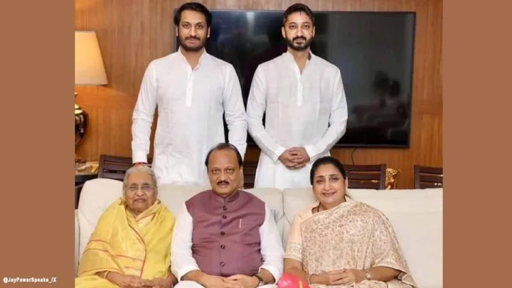 ajit pawar sons parth pawar and jay pawar information in marathi