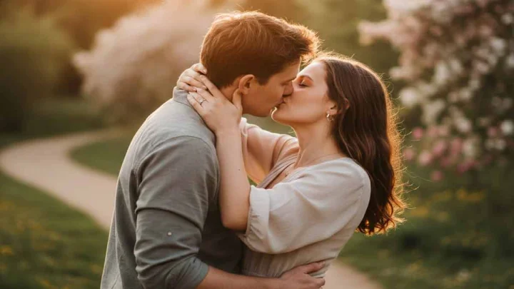 Why should you drink water before kissing?