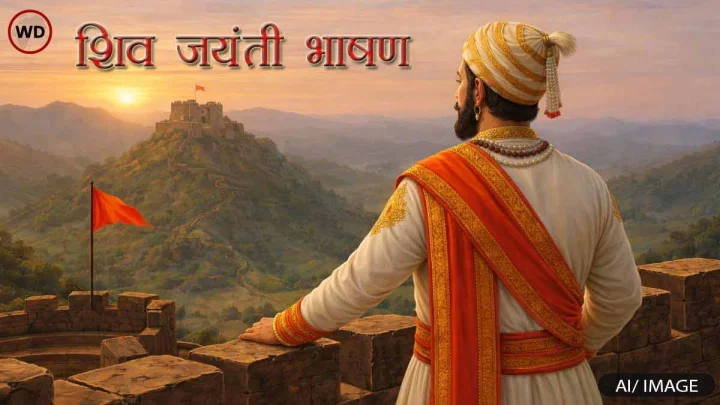 shiv jayanti 2026 speech in marathi, shivaji jayanti bahshan marathi
