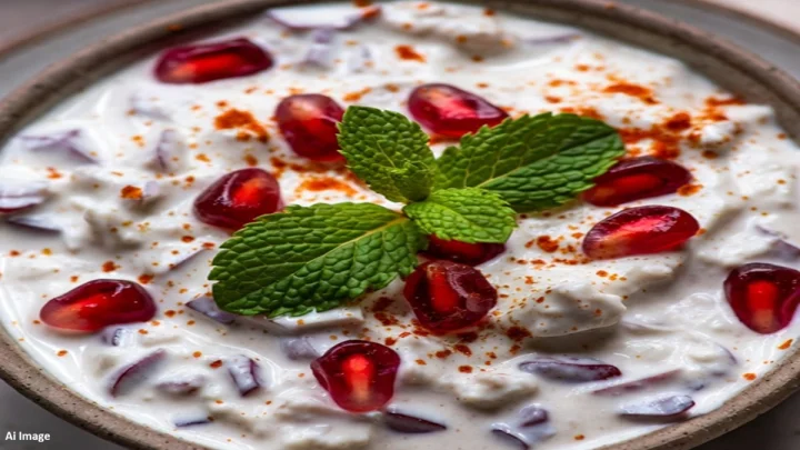 Pomegranate Raita