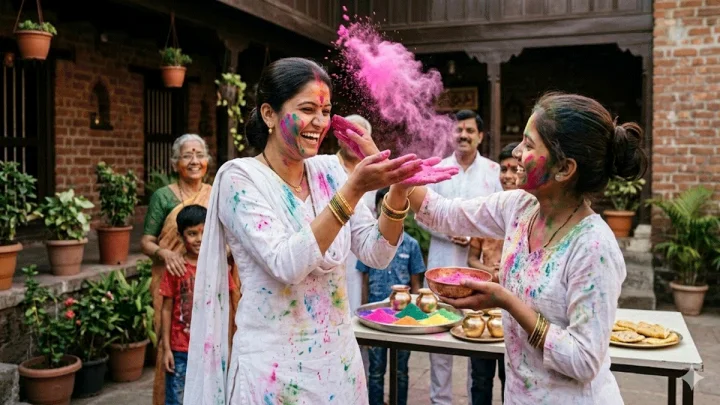 Why daughter-in-law not celebrate her first Holi after marriage with her in-laws